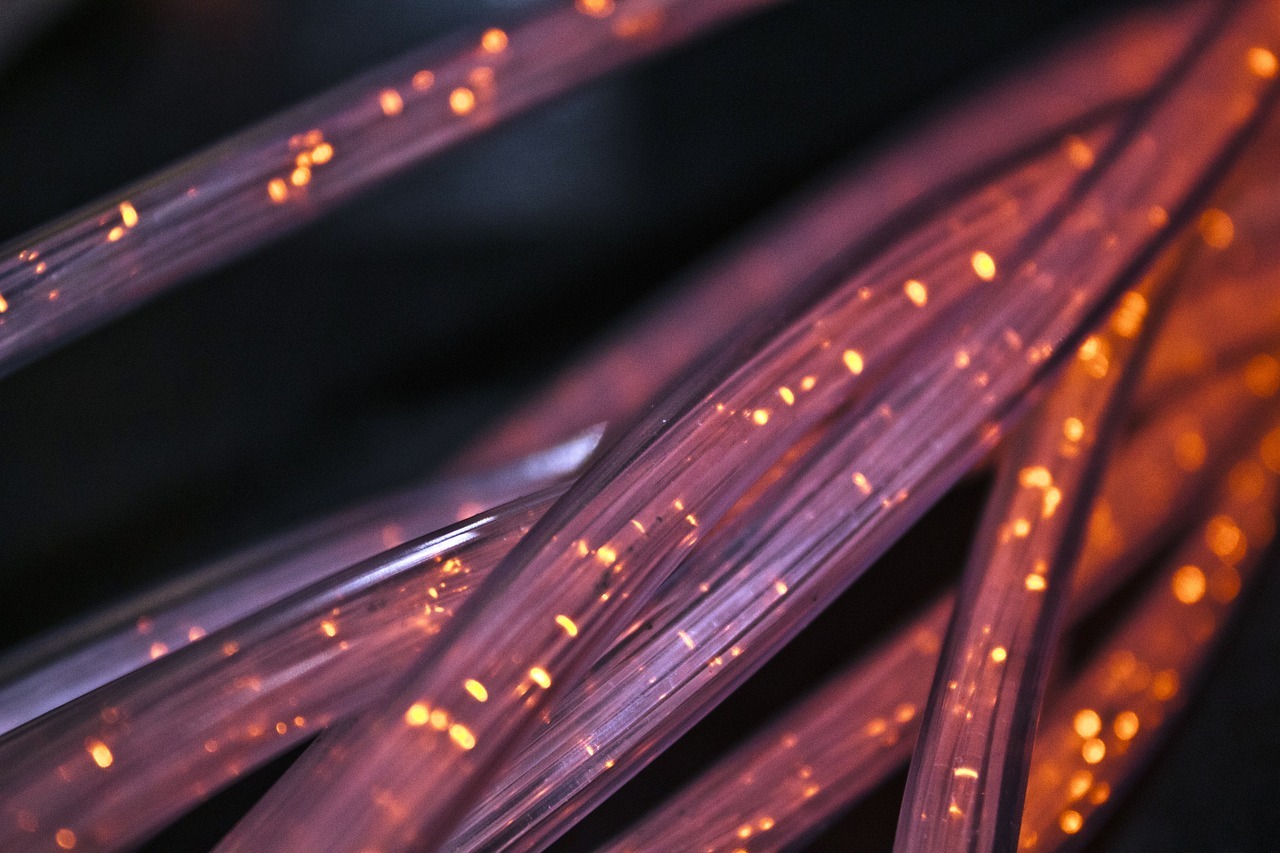 Fiber optic cables — an internet speed test